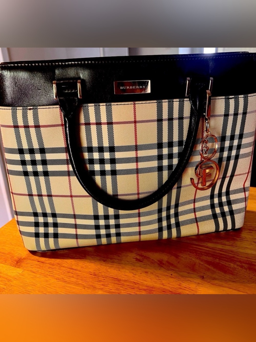 Burberry Nova Check Tote